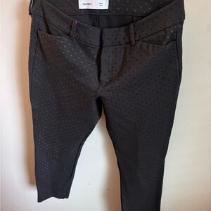 Old Navy Black Dress Pants Classic Straight-Leg
